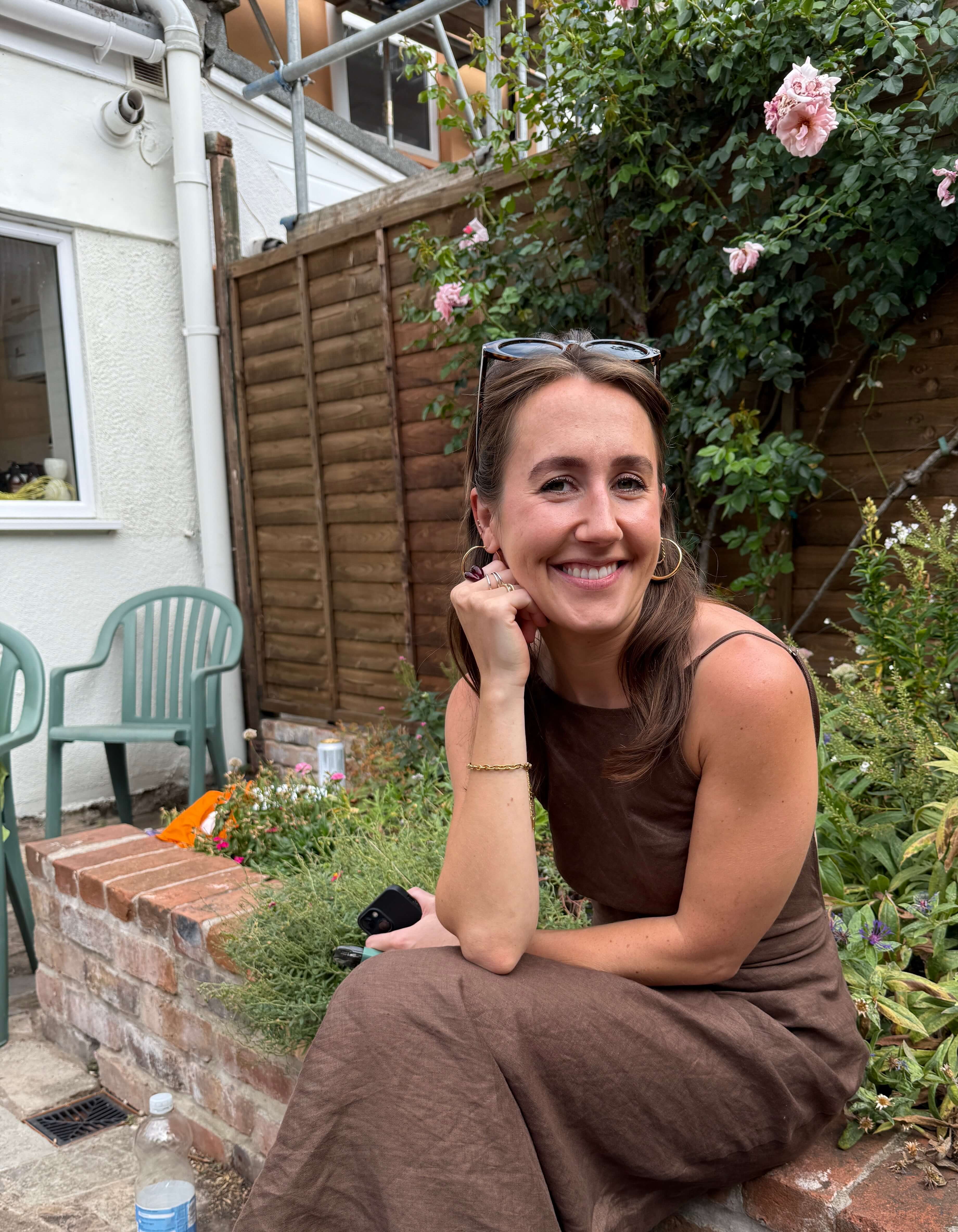 Image of our Founder, Lauren, at Studio Conker