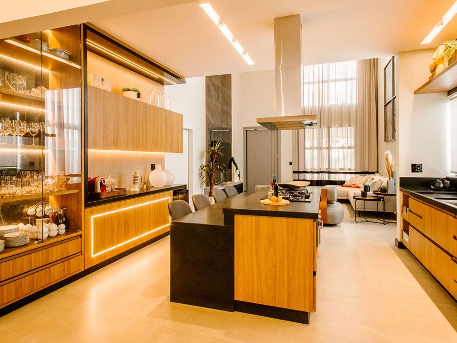 Open Plan Kitchen Layout